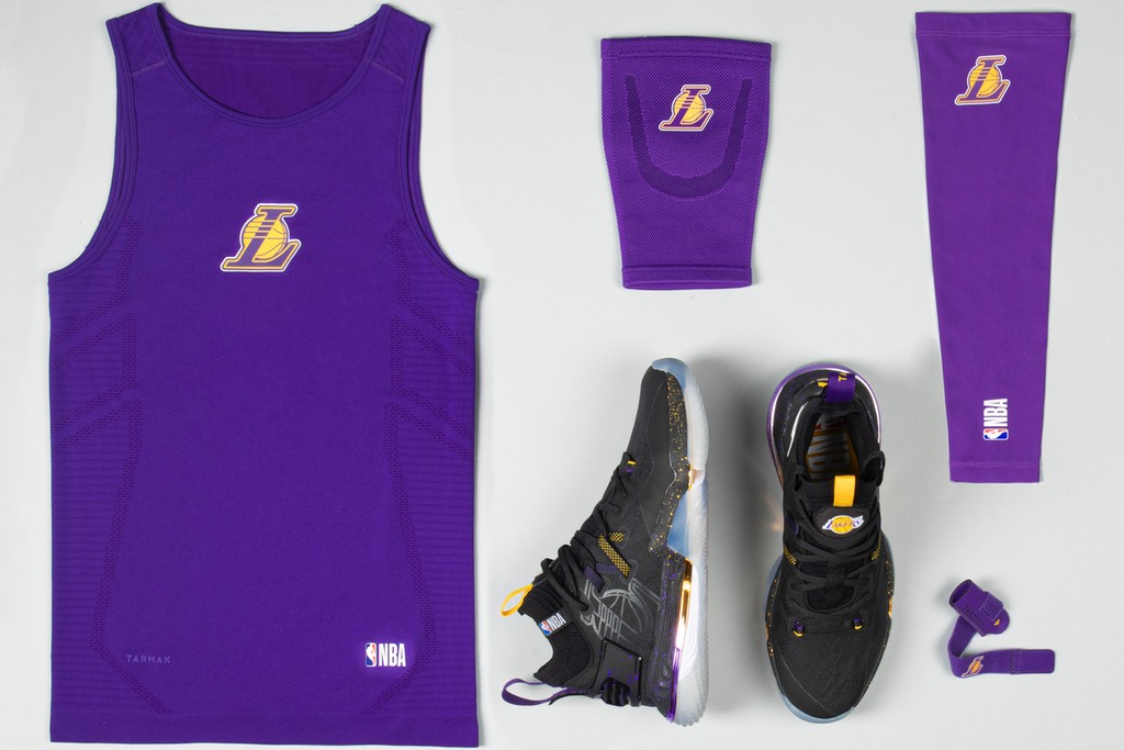 Camiseta Interior de Baloncesto Niños Tarmak NBA Lakers