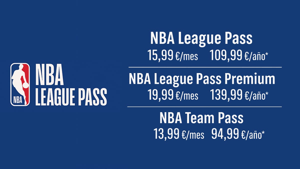 Tipos de suscripciones del NBA League Pass y sus precios