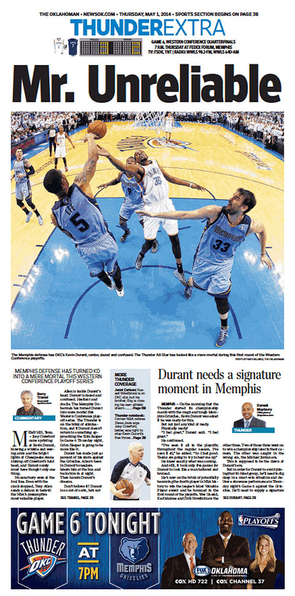 Kevin Durant, presa de un ideal
